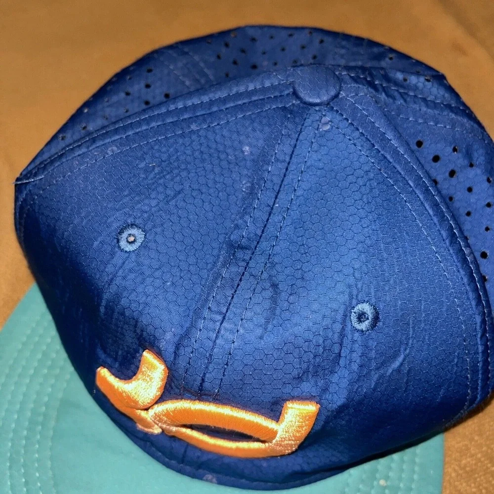Nike Kids KD Hat Adjustable Basketball SnapBack Aqua Orange Kevin Durant Dri Fit